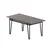 Hanah Home Trpezarijski sto na razvlačenje Pal, 132-170 cm, Smeđi