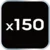 shumee Distančniki 3,0 mm, 150 kosov.