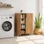 Hanah Home Multifunkcionalna komoda, Krem