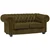 Landscape CHESTERFIELD ZOFA, kaki tekstil