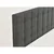 Antracitno siva boxspring postelja s prostorom za shranjevanje 180x200 cm Tasca – Maison de Reve
