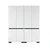 HANAH HOME Ormar Floransa 180 White Anthracite v2