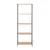 Otvorena polica Loft, 145x50x30 cm, Hrast