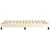 Vidaxl Posteljni okvir krem 120x200 cm umetno usnje