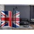 artgeist Paravan British Flag I, 5-Delni, Dvostranski
