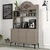 HANAH HOME Lyon 120 Atlas Black polica