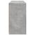 Komoda s LED svjetlima siva boja betona 123x37x67 cm