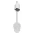 Osram - Fleksibilna zidna lampa PLUG TUBE FLEX 1xGU10/5W/230V bela