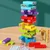 shumee Lesena sestavljanka - pisana Jenga