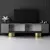 Hanah Home TV Komoda Bohem, 180x50x30 cm, Antracit-Zlatne boje