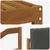 Set vanjskih sofa 5 pcs Prirodna i antracit Čvrsto drvo akacije