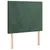 Vidaxl Box spring postelja z vzmetnico temno zelena 90x200 cm žamet