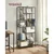 Songmics Knjižna omara 6 polic 30x80x180 cm rjava