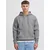Bluza Solid moška, siva barva,