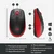 LOGITECH M190 Full-Size Wireless crveni miš