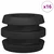Bumpers za stonotni nogomet 16 pcs Crna 3 x 3 x 2 cm TPE