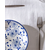 Madame Coco Duboki tanjir Reve Bleu, 20 cm, Plavo-beli