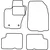 Textile car mats Dacia Duster 2013-2018