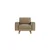 ATELIER DEL SOFA 1-Seat Sofa Sparrow 1 Beach Walnut