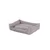 Paws & Whiskers Krevet za ljubimce Kare, 60 × 45 × 15 cm, Sivi