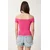 Happiness Istanbul Ženska bluza Ns00417, Roze