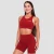 GymBeam Ignite Sports Bra Dark Red