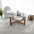 Hanah Home Zen Sto za dnevnu sobu, Braon