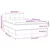 Vidaxl Box spring postelja z vzmetnico modra 120x190 cm blago
