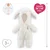 Bunny Plush overal za doma Ma Corolle bela z uškami za 36 cm veliko punčko