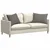 Jastučići za sofu 2 pcs Svijetlo siva 70 x 50 cm