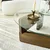 Hanah Home Klub sto Mia, 75x35x75 cm, Braon