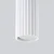 Sollux SL.1535 - Luster na sajli KARBON 1xGU10/10W/230V bela