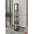 Opviq Podna lampa Estantes Square, 150 cm, Crna