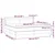 Vidaxl Box spring postelja z vzmetnico bela 200x200 cm umetno usnje