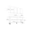 Hanah Home Konzolni sto Ressi, 150x75x35 cm, Beli