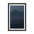 Plakat s paspartujem polna luna nad gorami - 20x30 silver