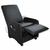 vidaXL Crna sklopiva masažna fotelja od umjetne kože