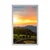 Plakat jutranji sončni vzhod nad Tajsko - 30x45 black