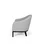 Atelier del Sofa Fotelja Leon 90x82x75cm Svetlosiva
