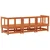 Sekcionalna sofa Vosak Smeđa 183 x 61 x 62 cm Masivna borovina