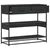 konzolni stol crni 90x35x80 cm konstruirano drvo