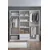 HANAH HOME Garderober Terra 6 210 White