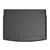 Rubber trunk mat Kia Ceed 2018- (hatchback, raised floor)