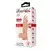 Dildo Beautiful Zebulon, 19.4cm, Boja kože