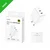 Cudy CH40_EU Brzi punjac za telefone,laptopove I tablete PD+PPS+QC, 2× USB-C , 40W
