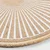 Douceur d intérieur pogrinjki SET DE TABLE (0) 38 CM JUTE IMPRIME SOLEIMIO X4 Bela