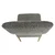 eoshop stol, blago sive barve/bukev, COLETA NOVA