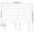 Vidaxl Vzglavje postelje temno sivo 144x5x118/128 cm blago