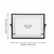EGLO Ram za slike Renabie 205x153x12cm crni
