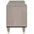 TV ormar s policom Siva 105 x 33 x 46 cm Čvrsto drvo manga